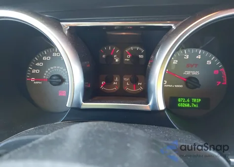 2008 Ford Shelby Gt500 z USA, uszkodzony, nr VIN 1ZVHT88S385178558